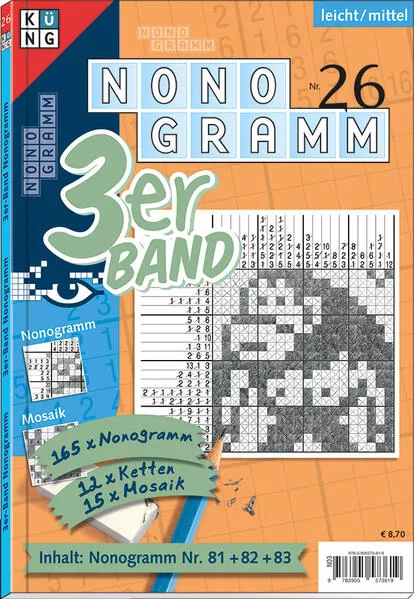 Cover: Nonogramm 3er-Band Nr. 26