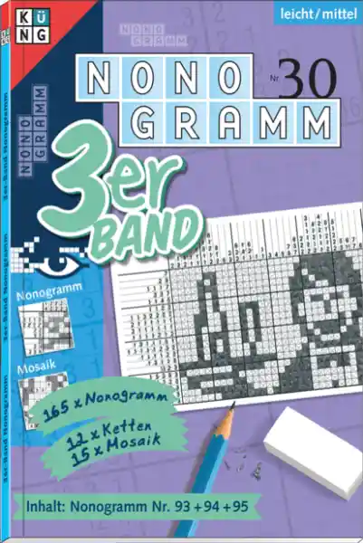 Cover: Nonogramm 3er-Band Nr. 30