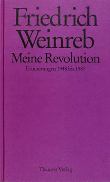 Cover: Meine Revolution