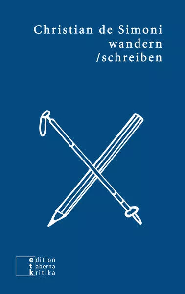 Cover: wandern/schreiben