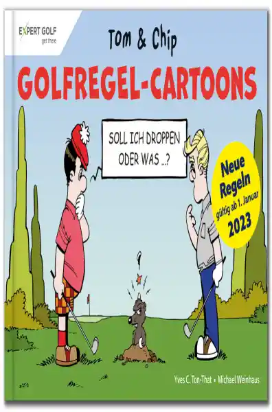 Cover: Golfregel-Cartoons mit Tom & Chip