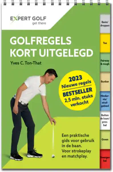 Cover: Golfregels kort uitgelegd 2023-2026