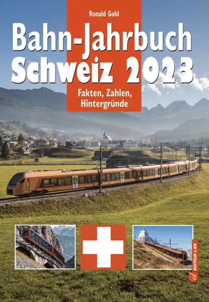 Cover: Bahn-Jahrbuch Schweiz 2023