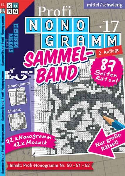 Cover: Profi-Nonogramm Sammelband Nr. 17