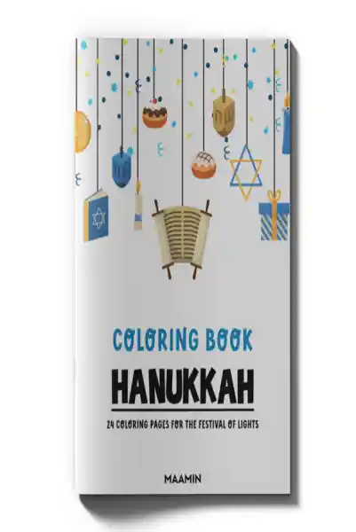Coloring Book for Hanukkah