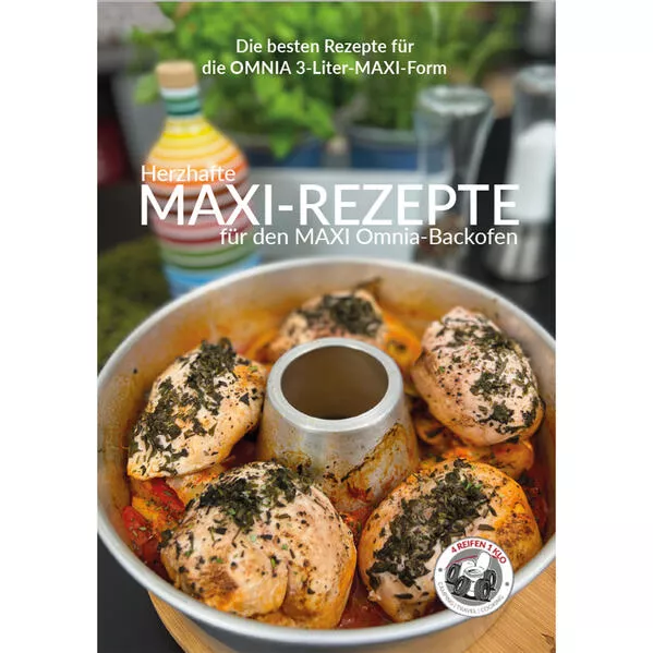 Cover: Herzhafte MAXI-REZEPTE aus dem MAXI Omnia Backofen