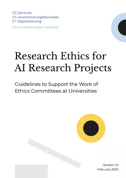 Cover: Research Ethics for AI Research Projects