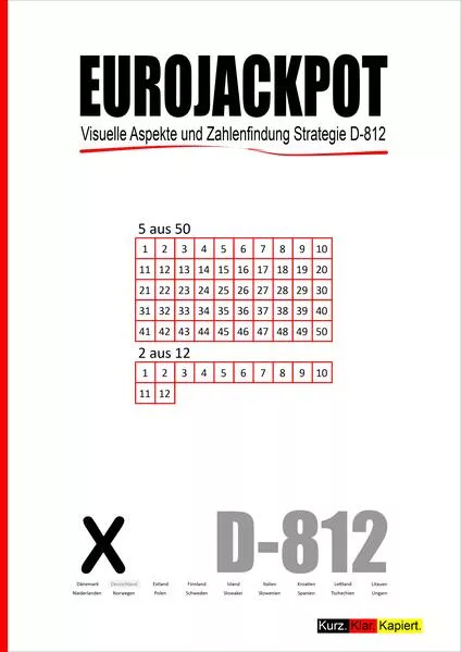 Cover: Eurojackpot D-812