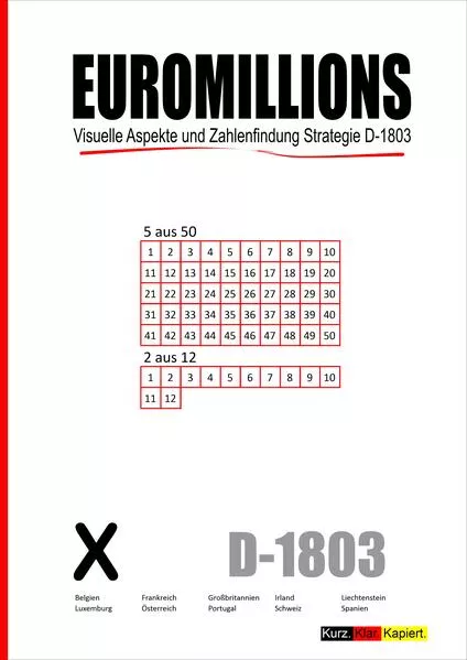 Cover: EuroMillions D-1803