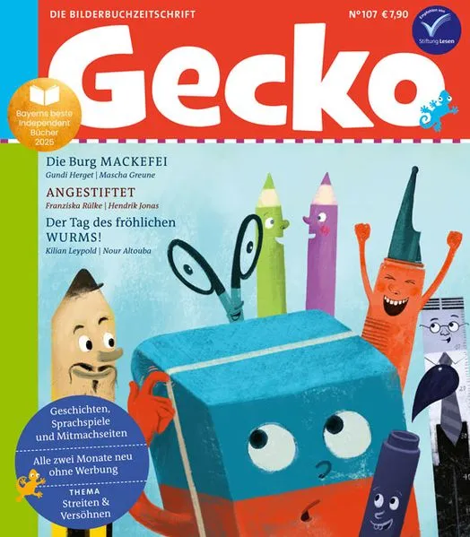 Gecko Kinderzeitschrift Band 107