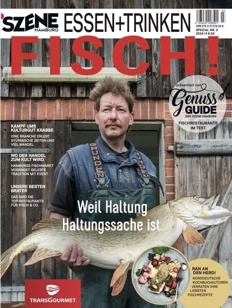 Cover: SZENE HAMBURG ESSEN + TRINKEN FISCH 2024/2025