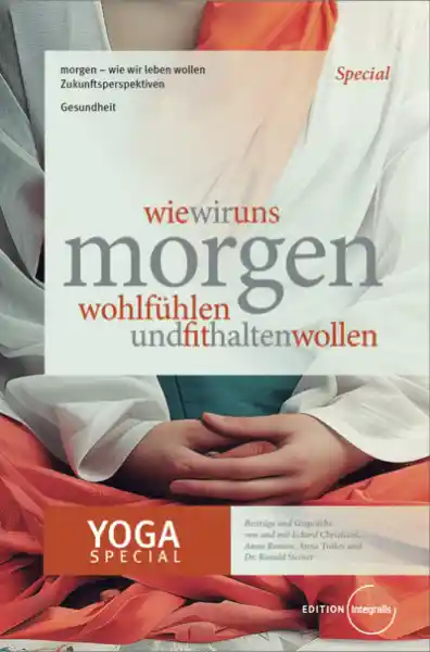 Cover: wie wir uns morgen wohlfühlen und fit halten wollen – YOGA Special