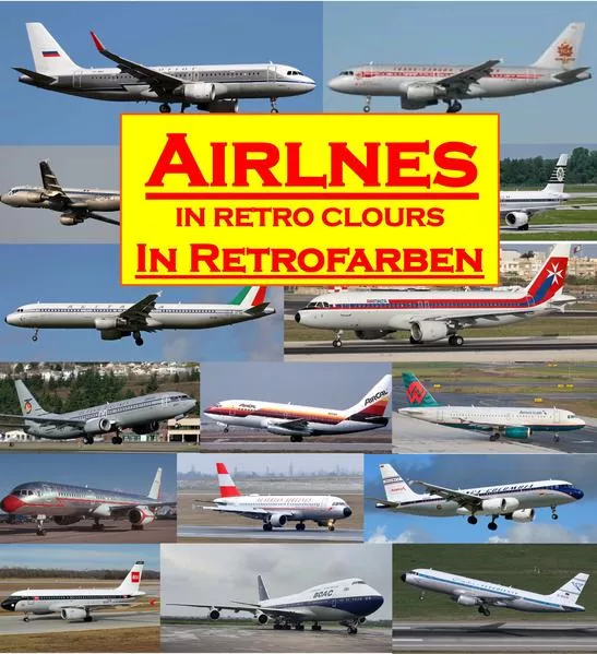 Airlines in Retrofarben