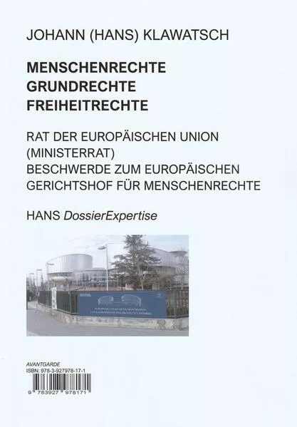 Cover: Menschenrechte! Grundrechte! Freiheitrechte!