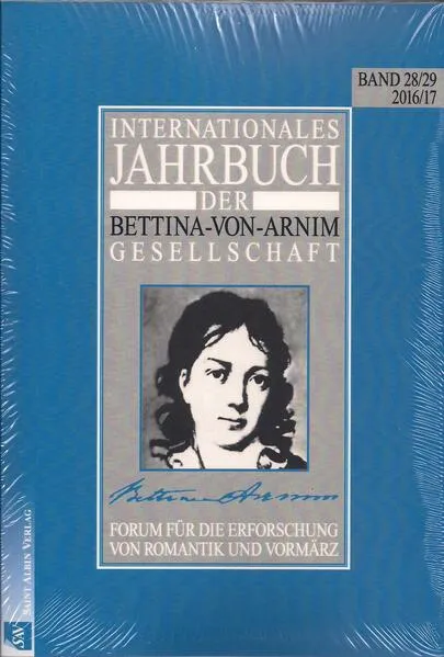 Cover: Internationales Jahrbuch der Bettina-von-Arnim-Gesellschaft