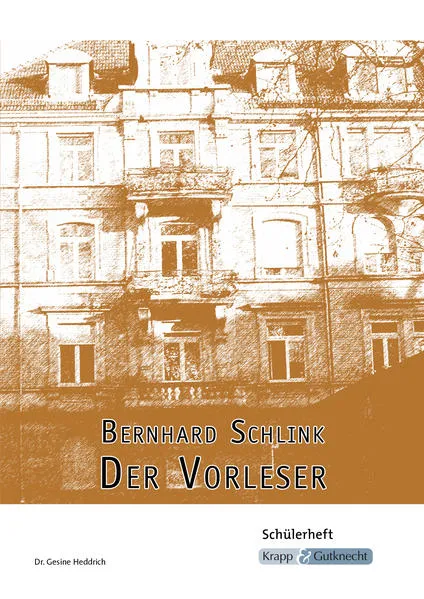 Cover: Der Vorleser – Bernhard Schlink – Schülerheft