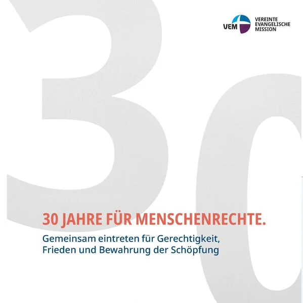 Cover: 30 Jahre für Menschenrechte
