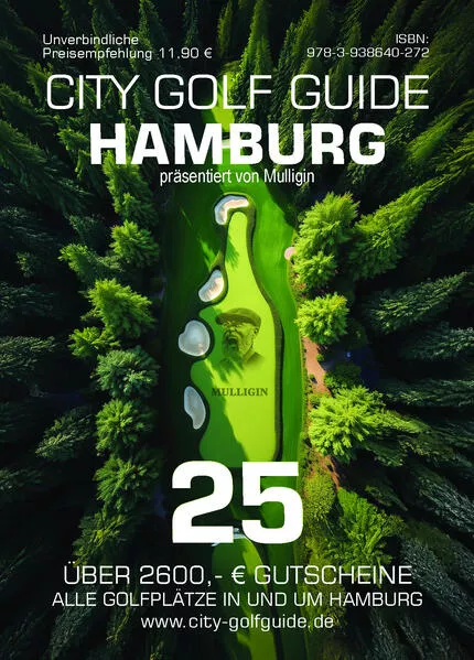 Cover: City Golf Guide Hamburg 2025