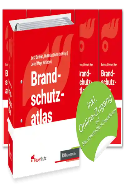 Cover: Brandschutzatlas Ordnerwerk