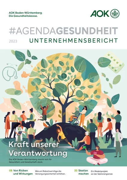 Cover: #AgendaGesundheit Unternehmensbericht