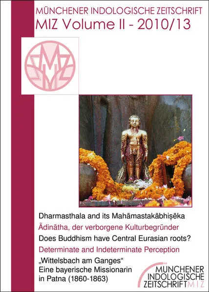 Cover: Münchener Indologische Zeitschrift (MIZ)