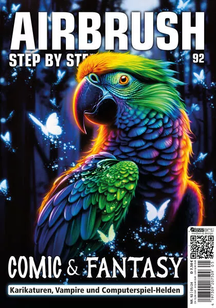 Cover: Airbrush Step by Step 92