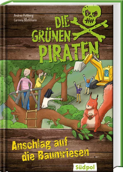 Cover: Die Grünen Piraten – Anschlag auf die Baumriesen