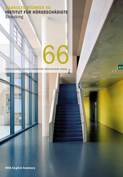 Cover: Baukulturführer 66 Institut für Hörgeschädigte, Straubing