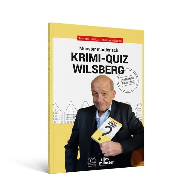 Cover: Münster mörderisch: Krimi-Quiz Wilsberg