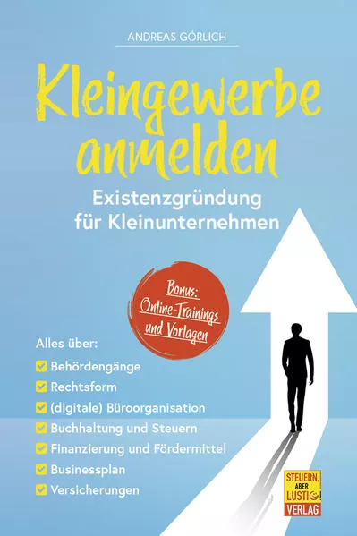 Cover: Kleingewerbe anmelden - Existenzgründung für Kleinunternehmen