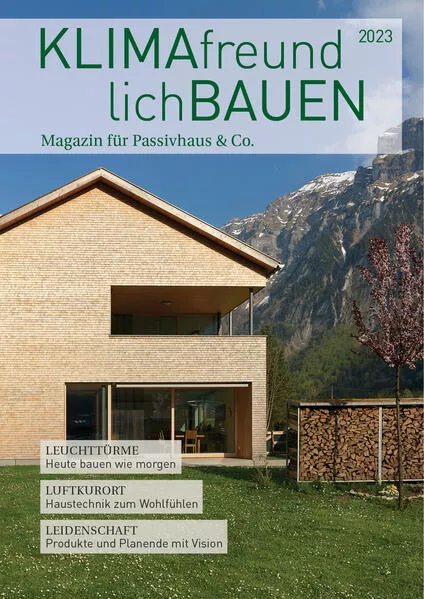Cover: Klimafreundlich Bauen 2023