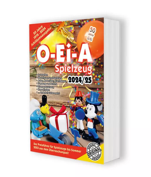 O-Ei-A Spielzeug 2024/25 - Der Preisführer für Spielzeuge aus dem Überraschungsei.</a>