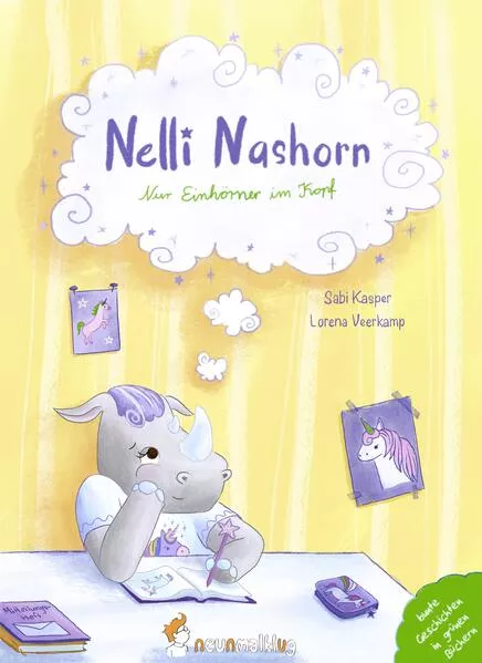 Cover: Nelli Nashorn. Nur Einhörner im Kopf