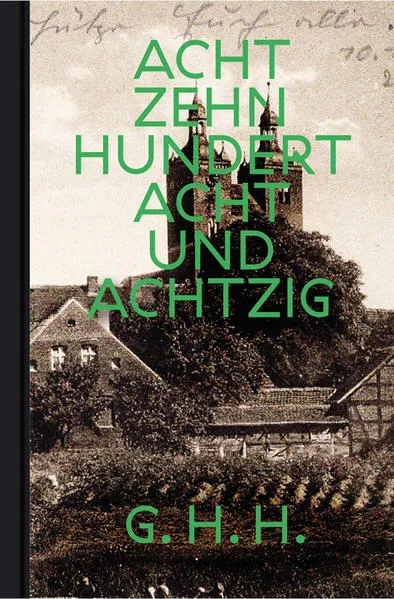 Cover: ACHTZEHNHUNDERTACHTUNDACHTZIG