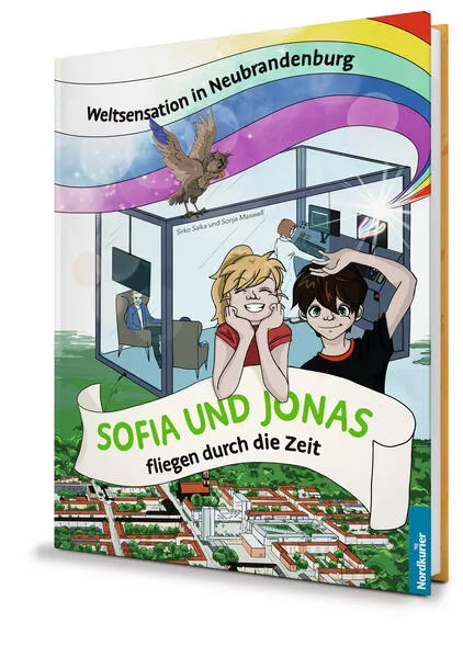 Cover: Sofia und Jonas fliegen durch die Zeit