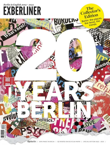 Cover: Exberliner Collector’s Issue: 20 Years Berlin