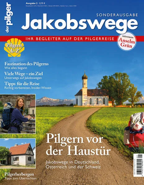 Cover: Jakobswege - Pilgern vor der Haustür