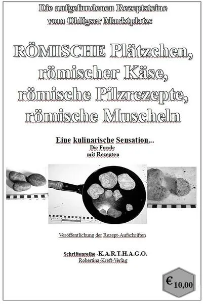Cover: Die aufgefundenen Rezeptsteine vom Ohligser Marktplatz