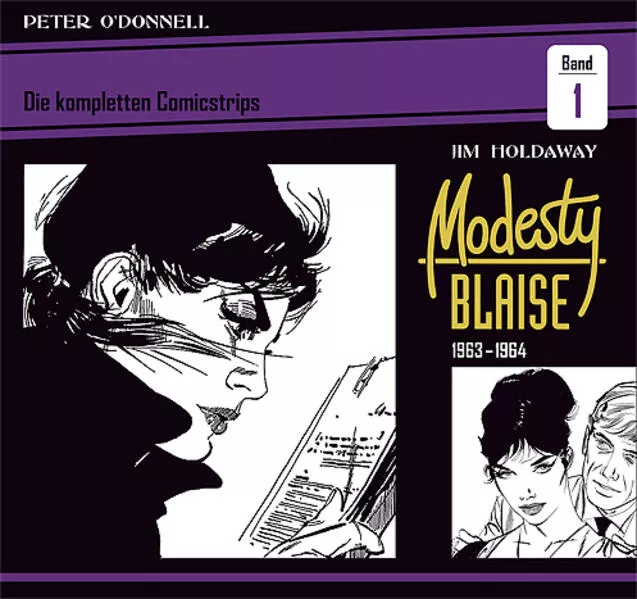 Cover: Modesty Blaise: Die kompletten Comicstrips / Band 1 1963 - 1964