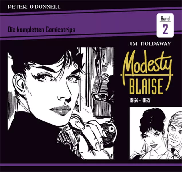 Cover: Modesty Blaise: Die kompletten Comicstrips / Band 2 1964 - 1966