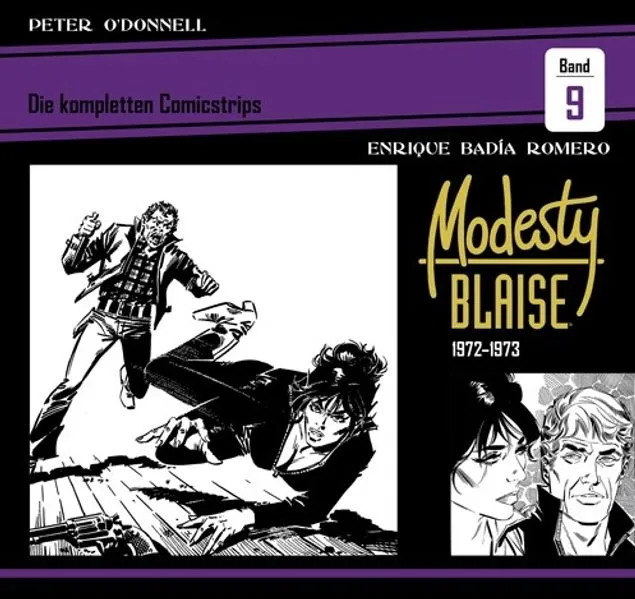 Cover: Modesty Blaise: Die kompletten Comicstrips / Band 9 1972 - 1973