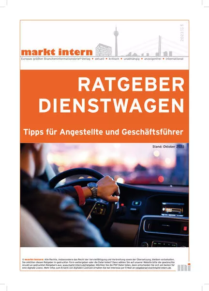Cover: Dienstwagen
