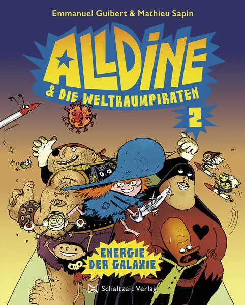 Cover: Alldine & die Weltraumpiraten