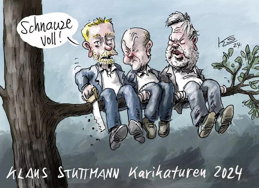 Schnauze voll! - Stuttmann Karikaturen 2024