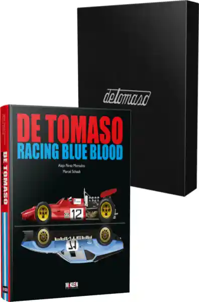 Cover: De Tomaso: Racing Blue Blood