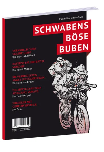 Cover: Schwabens böse Buben