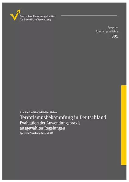 Cover: Terrorismusbekämpfung in Deutschland