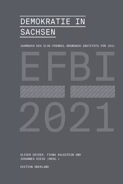 Cover: Demokratie in Sachsen