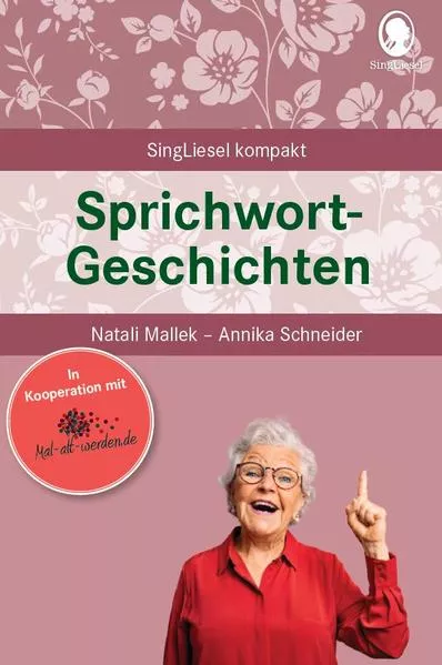 Cover: Sprichwortgeschichten für Senioren.
