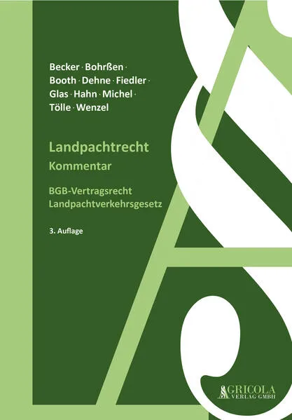 Cover: Landpachtrecht